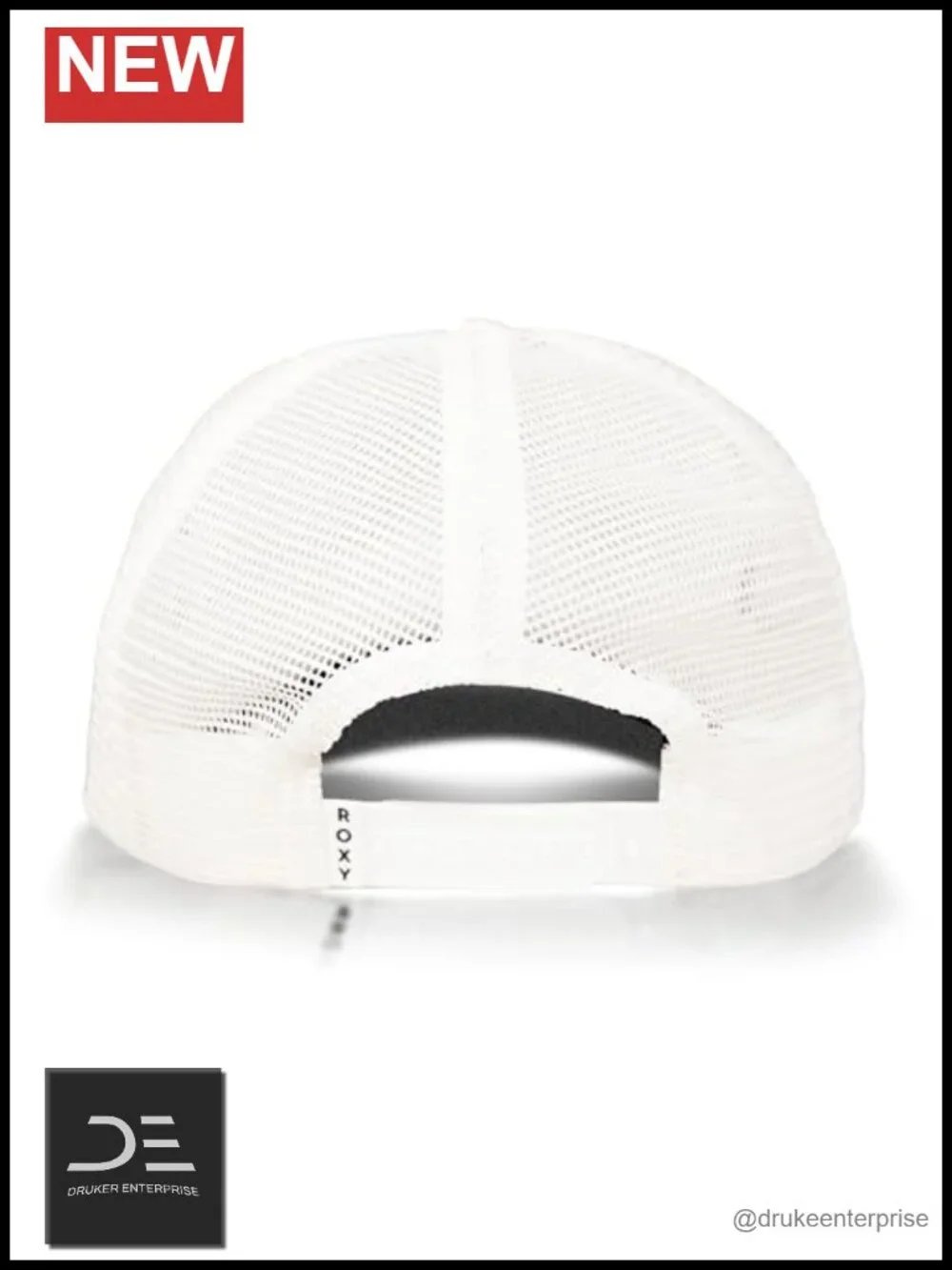 Roxy Trucker Hat - Adjustable Baseball Cap with Mesh Back